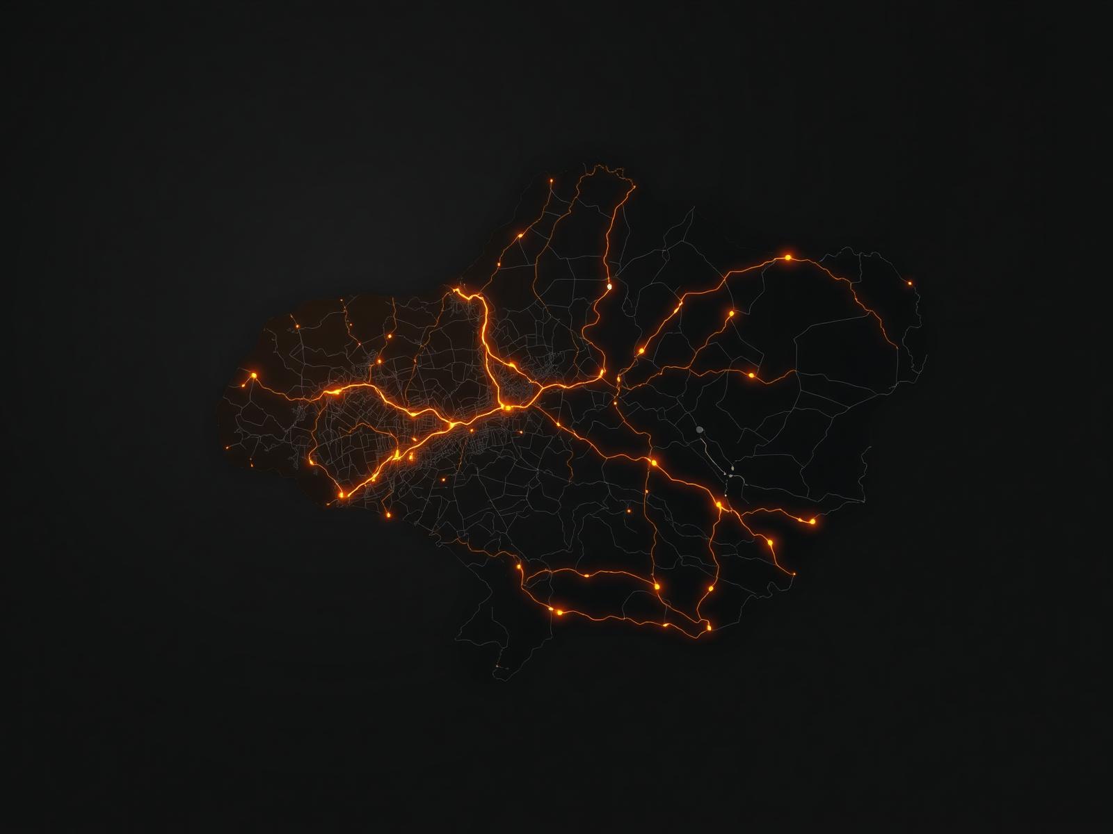 Mapa da região metropolitana do Rio